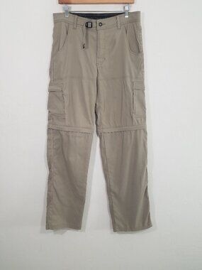 Prana Cargo Convertible Pants Size 32X34